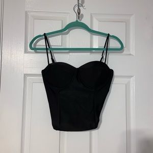 Haute Monde Corset Black Top